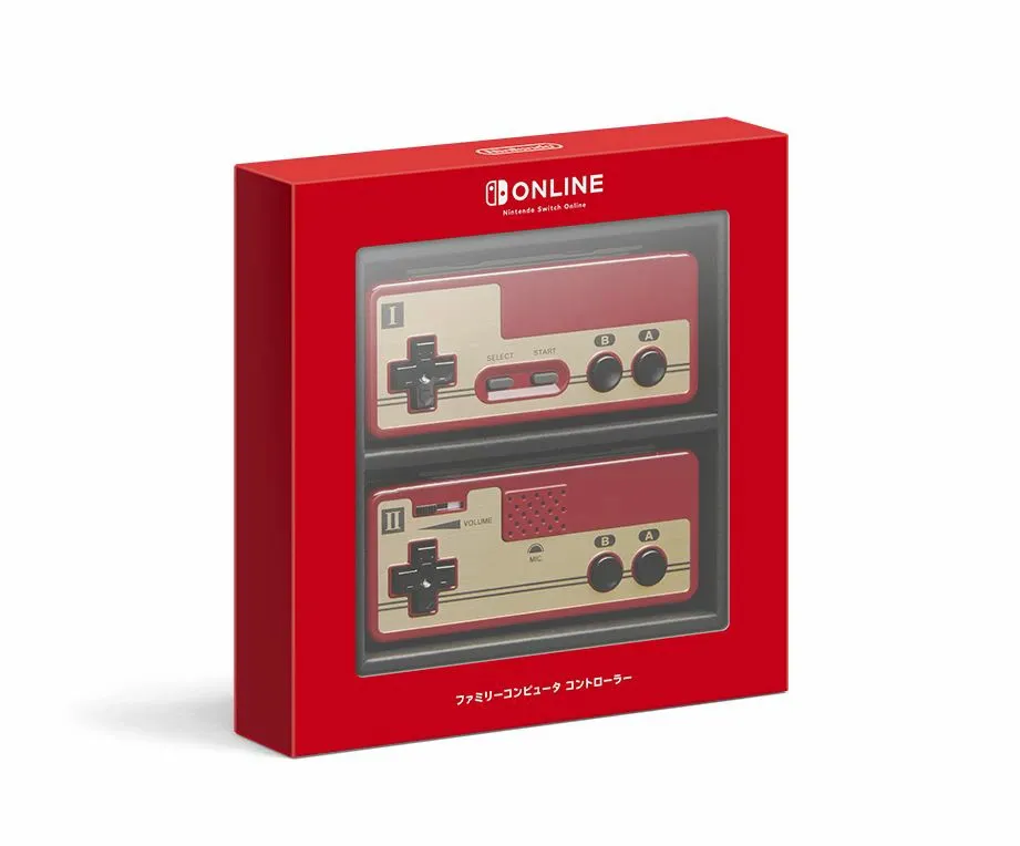 Nintendo Switch Online Controller 2li Set Famicom Edition