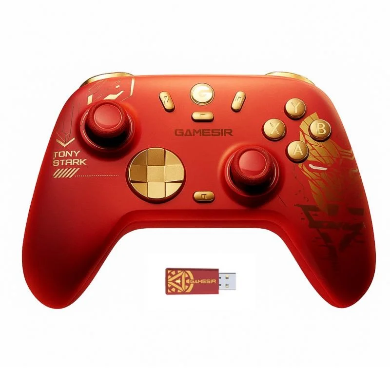 Gamesir Nova 2 Lite Hall Effect 2.4g Wireless Controller Iron man Edition Nintendo Switch, Windows PC, Steam Deck, Android ,Ios, tesla