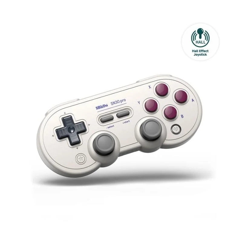 8Bitdo Sn30 Pro Bluetooth Kablosuz Hall Effect Oyun Kolu (G Classic Edition) - Nintendo Switch, Switch 2, Oled, Lite