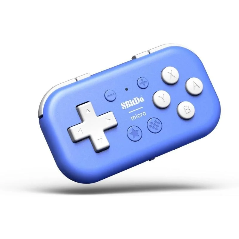 8Bitdo Micro Bluetooth Oyun Kolu Nintendo Switch, PC, Mac Os, Android Mavi