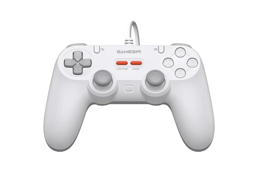 GameSir Tegenaria T3 Lite Kablolu Controller Beyaz Nintendo Switch, Windows PC, Steam , Android ,Ios