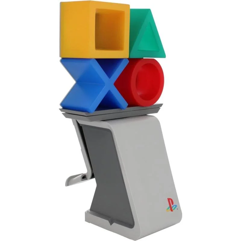 Playstation icon Işıklı Stand Dualsense Dualshock Oyun Kolu Tutucu Telefon Uyumlu Cable Guys Lisanslı Orijinal